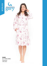 WOMEN'S DRESSING GOWN S50005 Tellini S.r.l. Wholesale Clothing